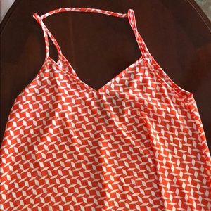 Dressy tank with open back